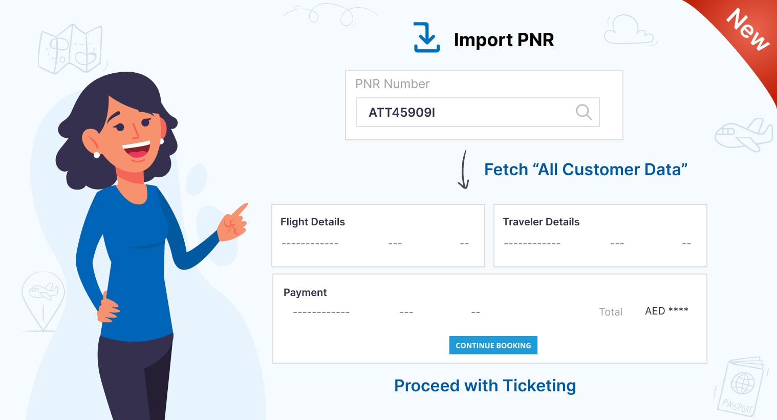 import PNR feature in TC