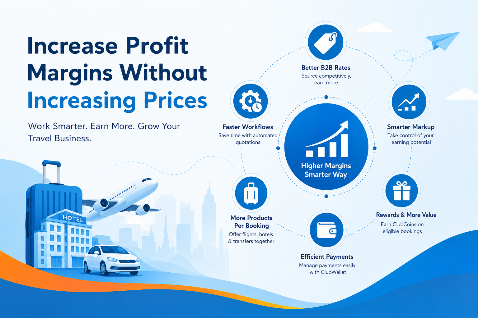 How Travel Agencies Can Increase Profit Margins Without Increasing Prices